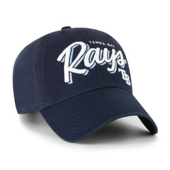 Tampa Bay Rays '47 Women's Ariana Clean Up Adjustable Hat - Navy Hats