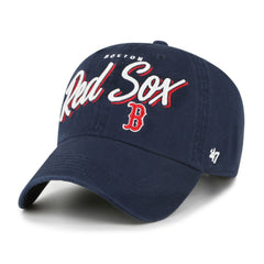 Boston Red Sox '47 Women's Ariana Clean Up Adjustable Hat - Navy Hats