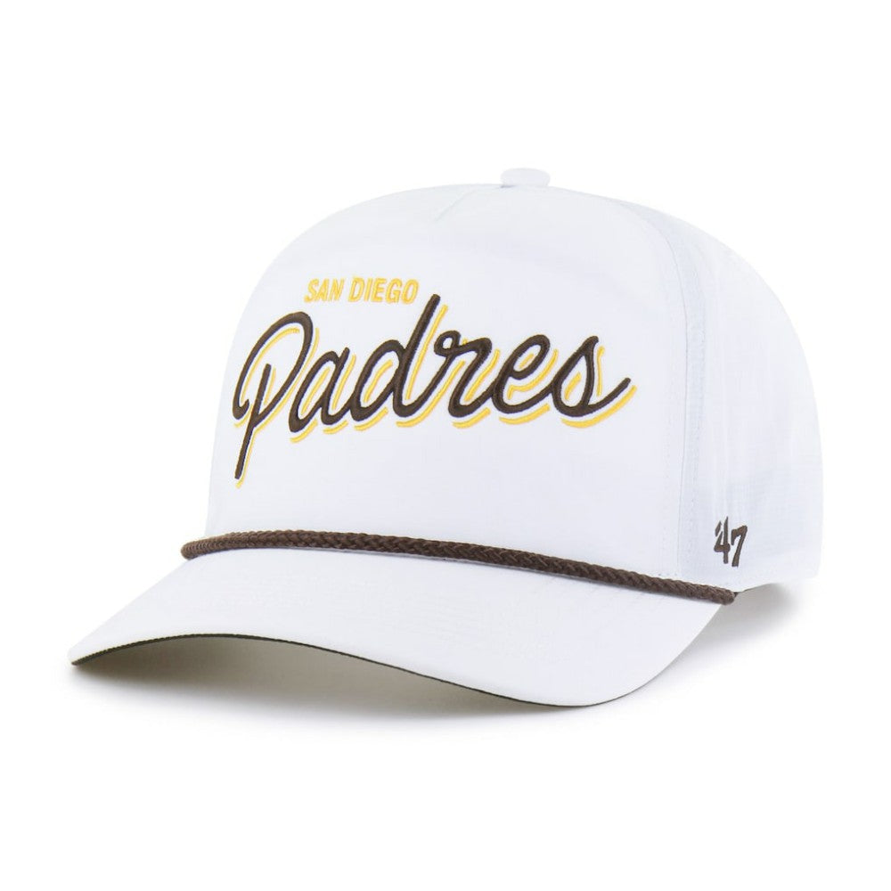 San Diego Padres '47 Brrr Fairway Hitch Adjustable Hat - White Hats