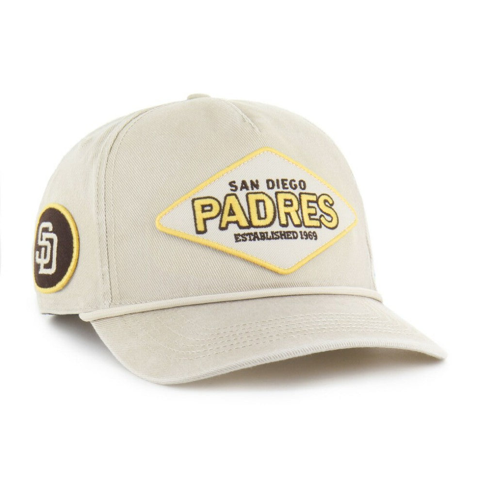 San Diego Padres '47 Cairn Hitch Adjustable Hat - Khaki Hats