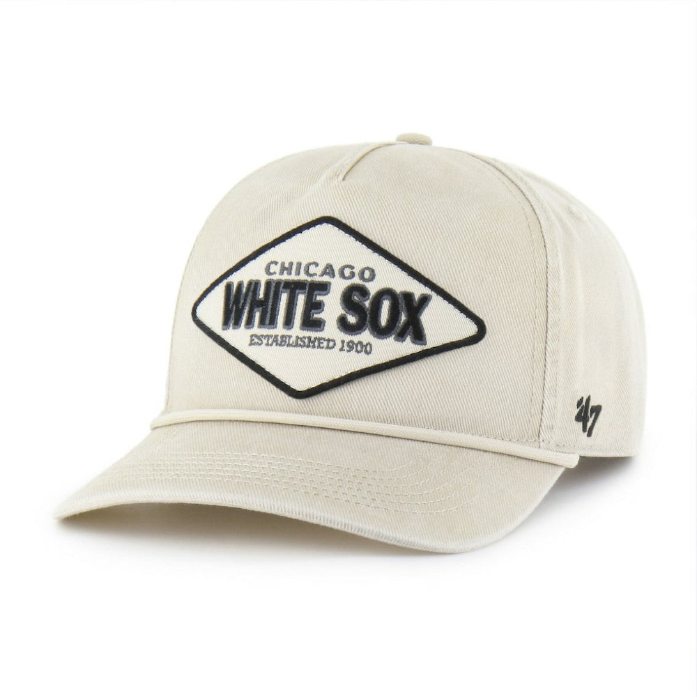 Chicago White Sox '47 Cairn Hitch Adjustable Hat - Khaki Hats