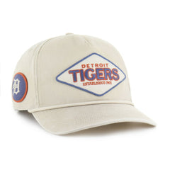 Detroit Tigers '47 Cairn Hitch Adjustable Hat - Khaki Hats