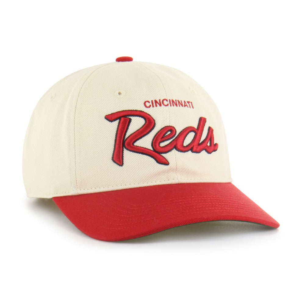Cincinnati Reds '47 Crosstown Franchise Fitted Hat - Natural Hats