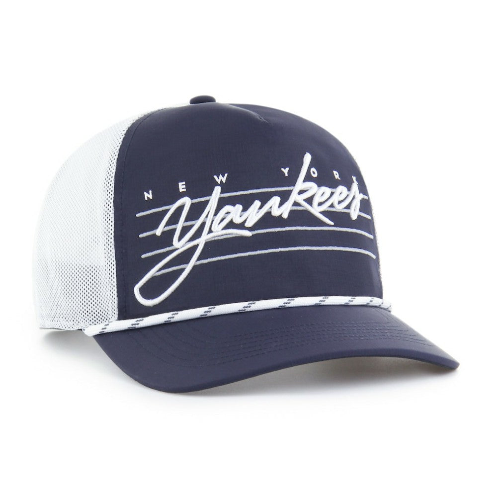 New York Yankees '47 Brrr Downburst Mesh Hitch Adjustable Hat - Navy Hats