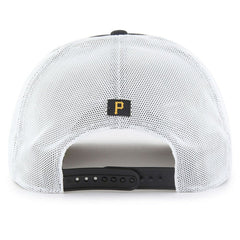 Pittsburgh Pirates '47 Brrr Downburst Mesh Hitch Adjustable Hat - Black Hats