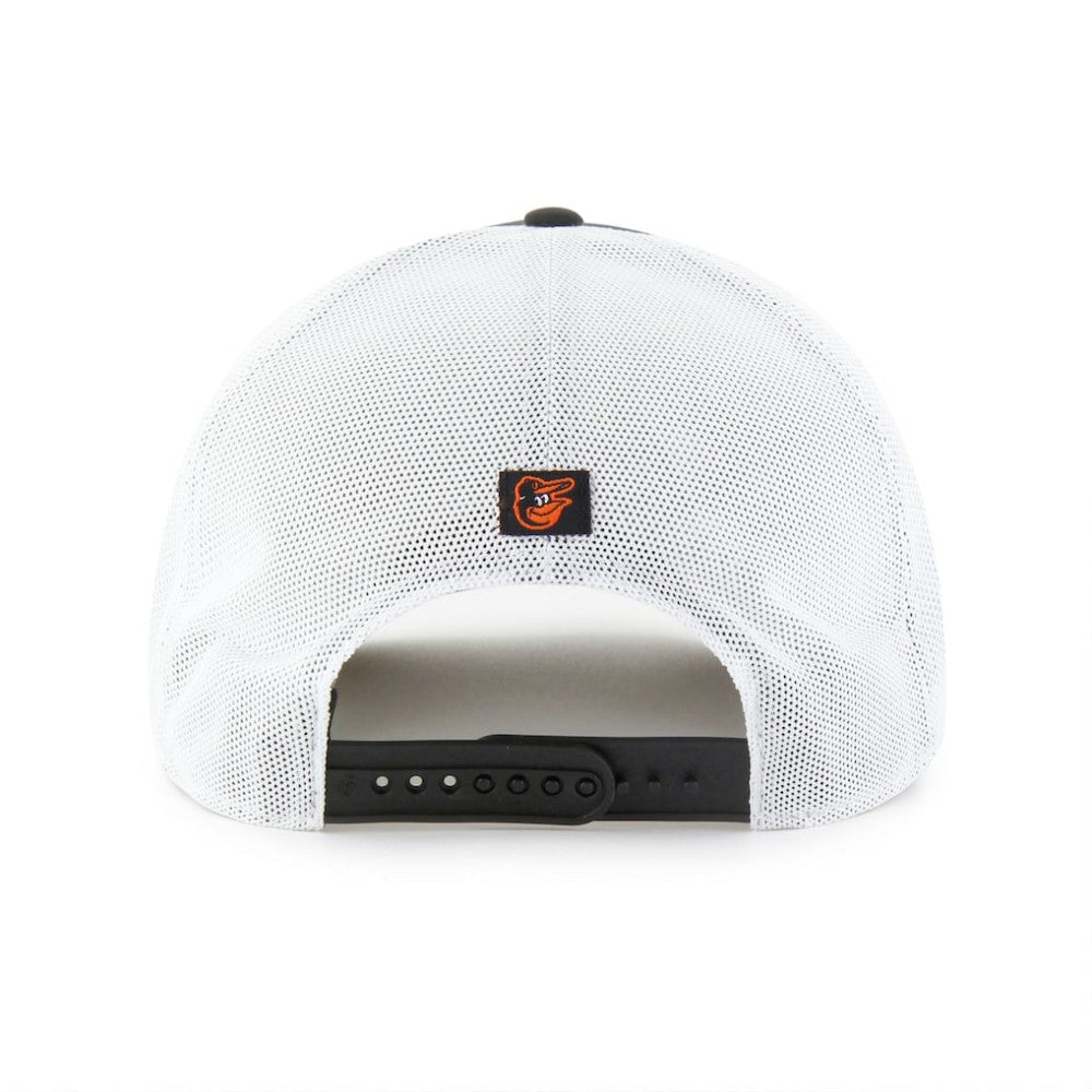 Baltimore Orioles '47 Brrr Downburst Mesh Hitch Adjustable Hat - Black Hats