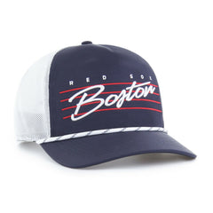 Boston Red Sox '47 Brrr Downburst Mesh Hitch Adjustable Hat - Navy Hats