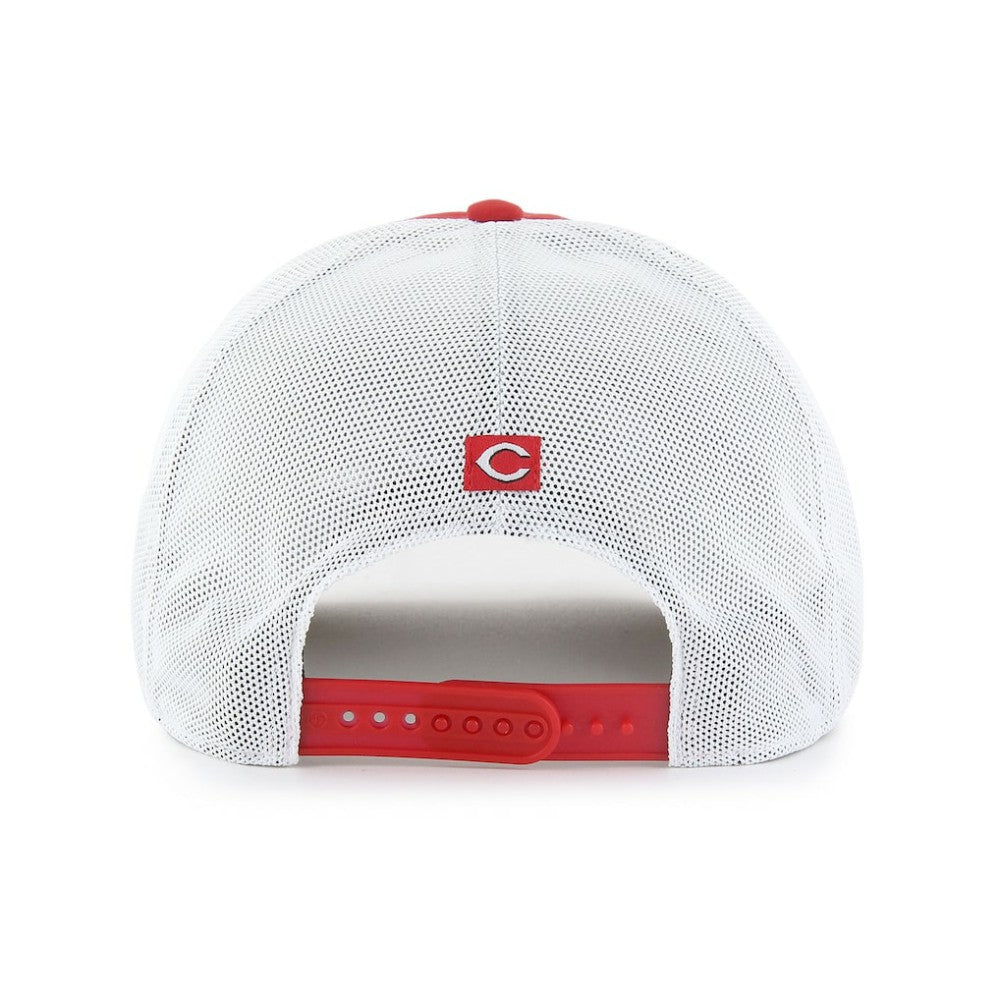 Cincinnati Reds '47 Brrr Downburst Mesh Hitch Adjustable Hat - Red Hats