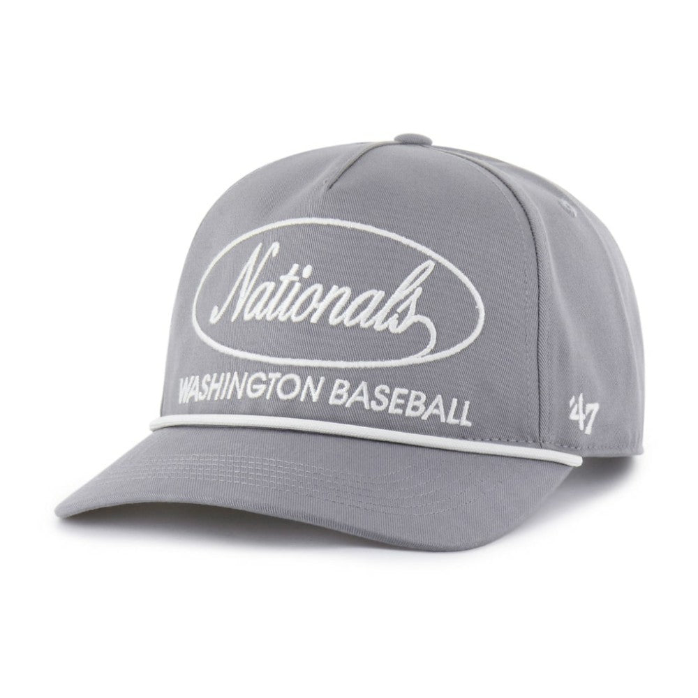 Washington Nationals '47 Foundational Hitch Adjustable Hat - Gray Hats