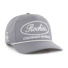 Colorado Rockies '47 Foundational Hitch Adjustable Hat - Gray Hats