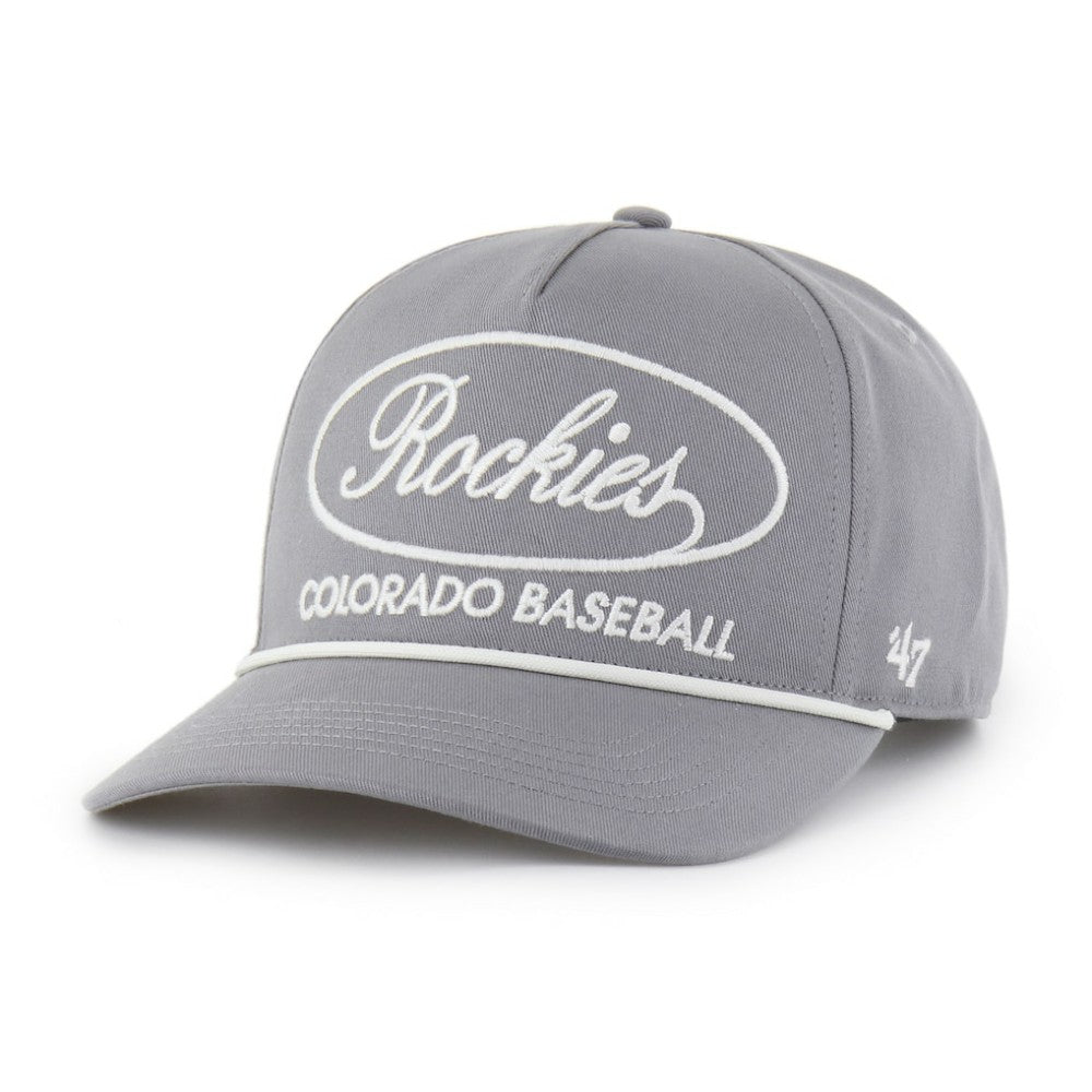 Colorado Rockies '47 Foundational Hitch Adjustable Hat - Gray Hats
