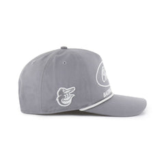 Baltimore Orioles '47 Foundational Hitch Adjustable Hat - Gray Hats