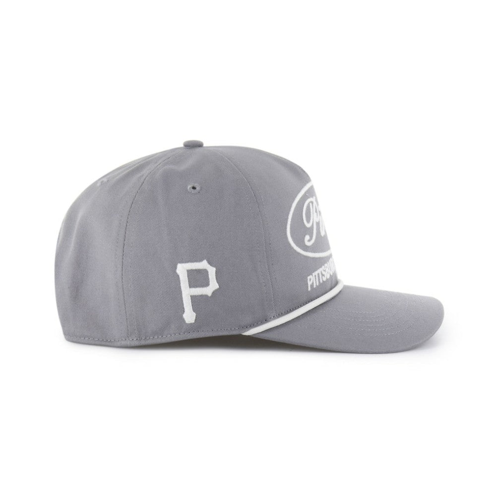 Pittsburgh Pirates '47 Foundational Hitch Adjustable Hat - Gray Hats