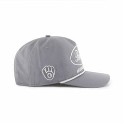 Milwaukee Brewers '47 Foundational Hitch Adjustable Hat - Gray Hats