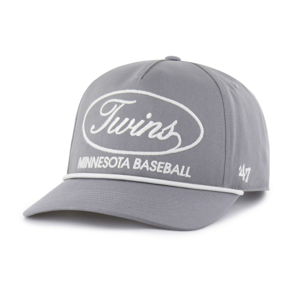 Minnesota Twins '47 Foundational Hitch Adjustable Hat - Gray Hats
