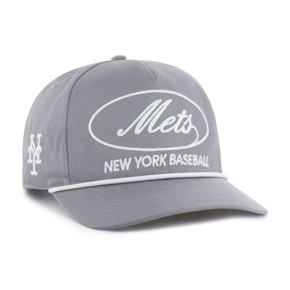 New York Mets '47 Foundational Hitch Adjustable Hat - Gray Hats
