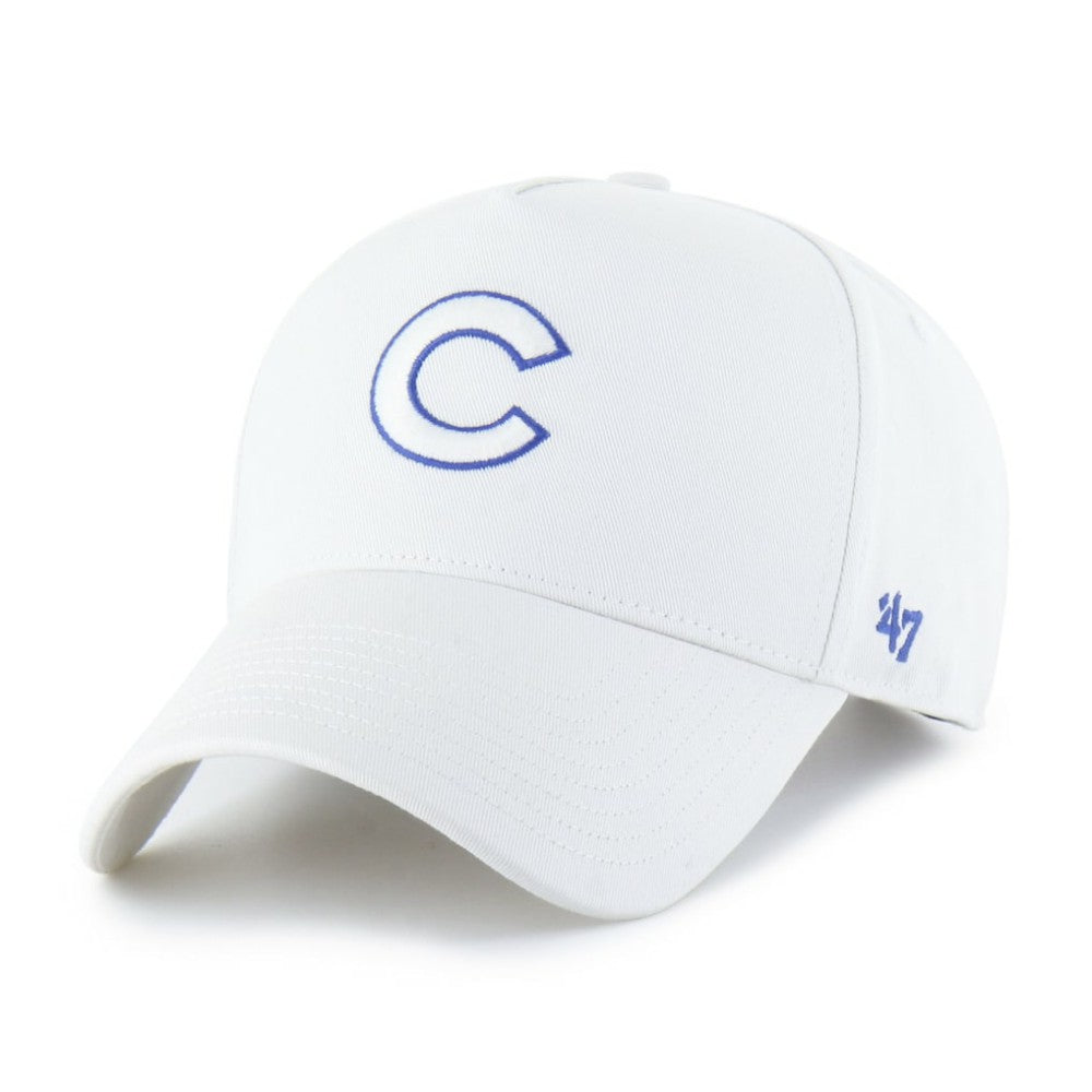 Chicago Cubs '47 Foundational Pinch Offside Adjustable Hat - White Hats