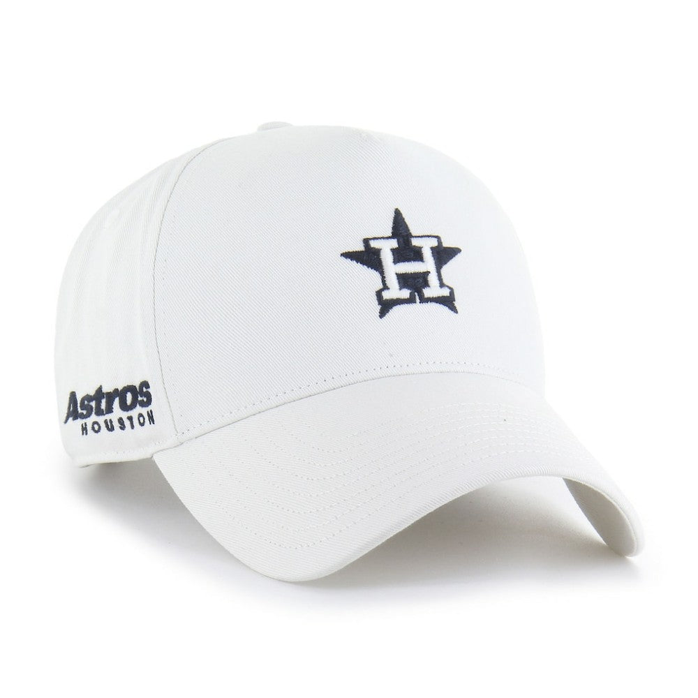 Houston Astros '47 Foundational Pinch Offside Adjustable Hat - White Hats
