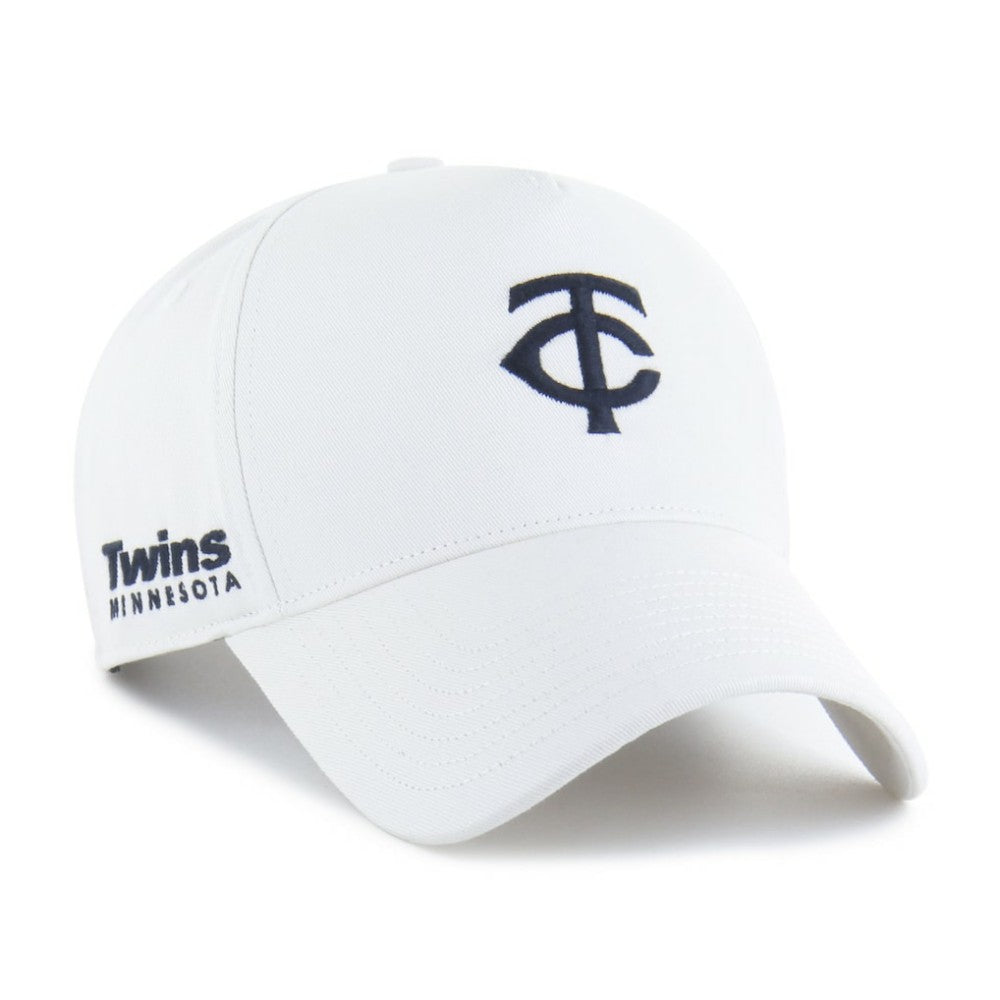 Minnesota Twins '47 Foundational Pinch Offside Adjustable Hat - White Hats