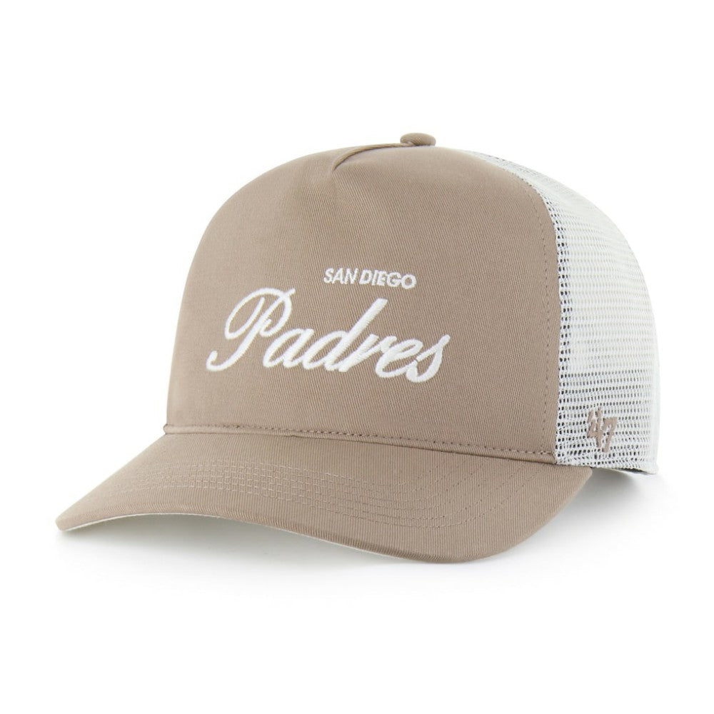 San Diego Padres '47 Foundational Mesh Hitch Adjustable Hat - Brown Hats