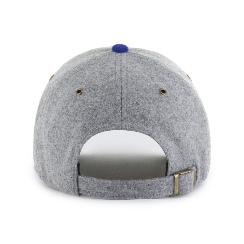 Texas Rangers '47 Golden Age Wool Clean Up Adjustable Hat - Gray/Royal Hats