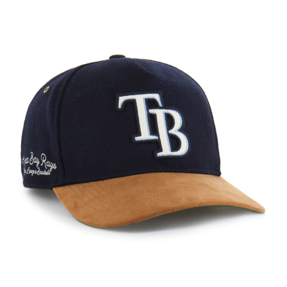 Tampa Bay Rays '47 Gold Age Wool Hitch Adjustable Hat - Navy Hats