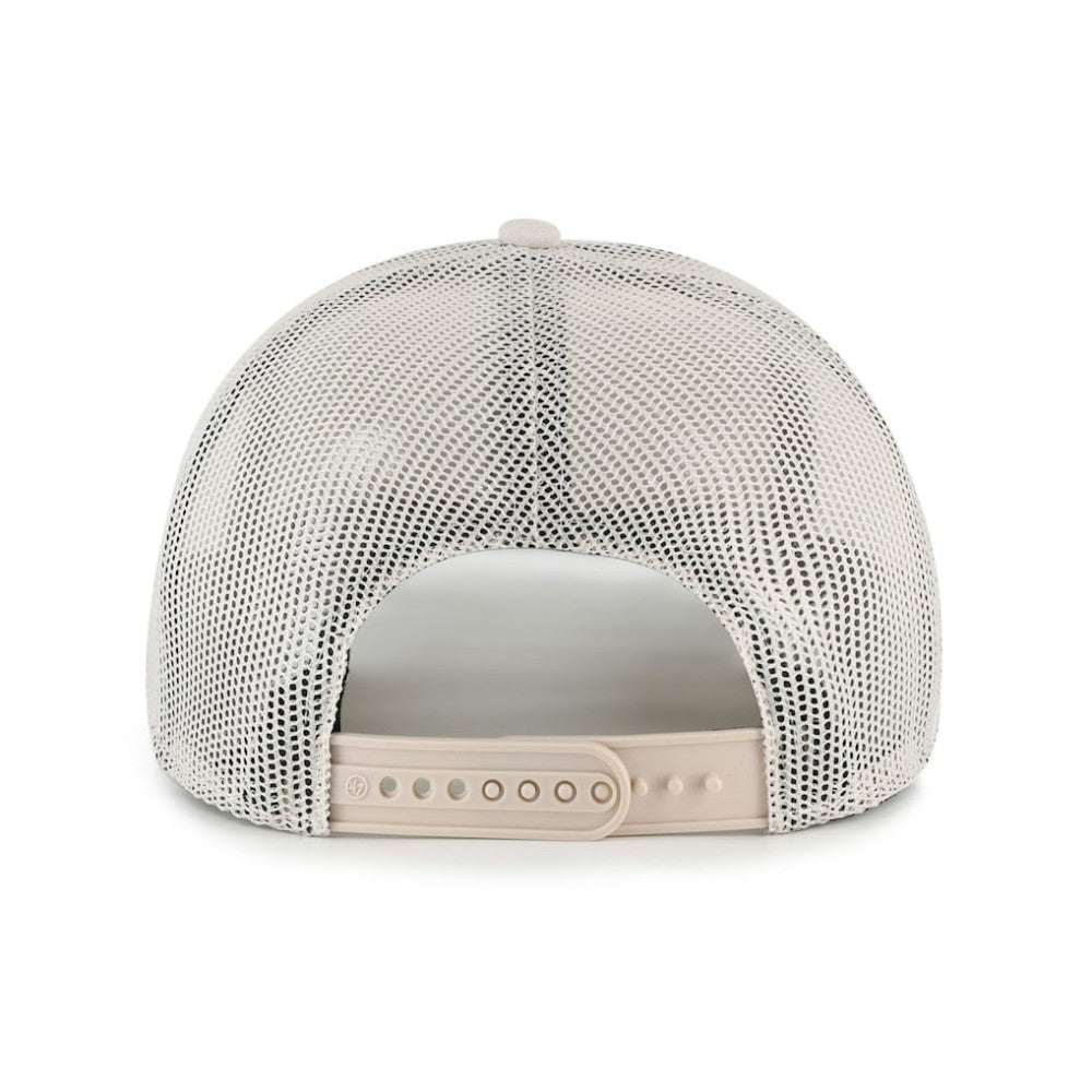 New York Yankees '47 Gravestone Adjustable Trucker Hat - Cream Hats