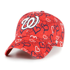 Washington Nationals '47 Girls Youth Mural Clean Up Adjustable Hat - Red Hats