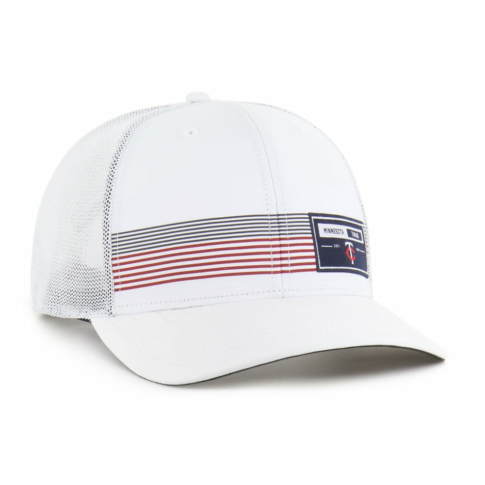 Minnesota Twins '47 Rangefinder brrr Trucker Adjustable Hat - White Hats