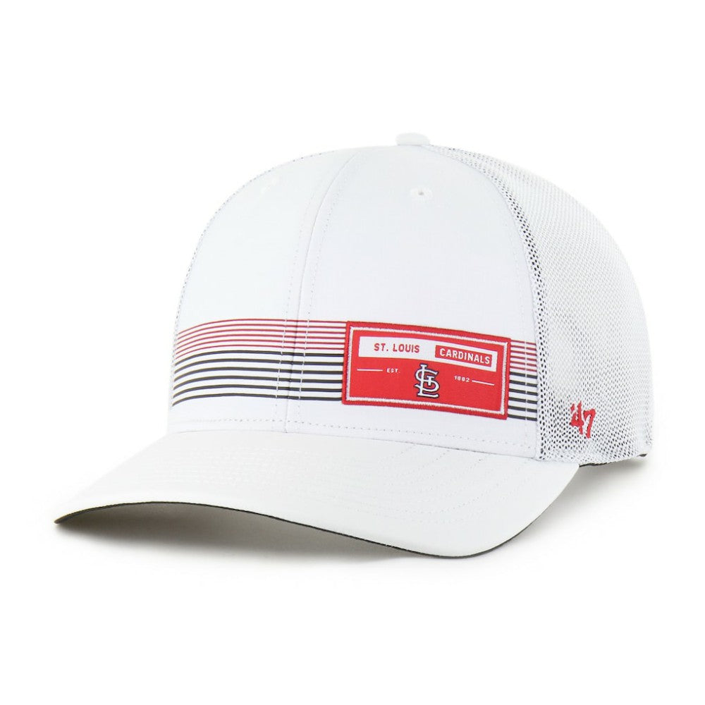 St. Louis Cardinals '47 Rangefinder brrr Trucker Adjustable Hat - White Hats
