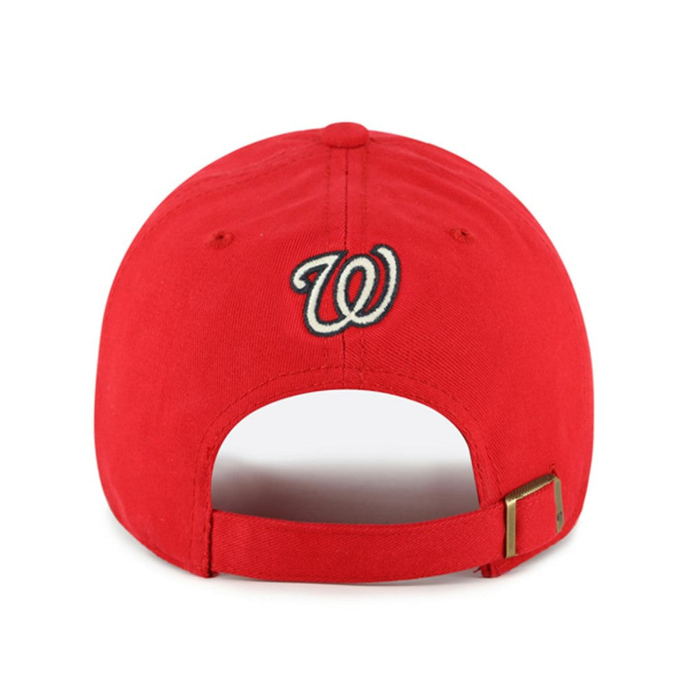 Washington Nationals '47 Women's Zoey Clean Up Adjustable Hat - Red Hats
