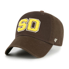 San Diego Padres '47 Women's Zoey Clean Up Adjustable Hat - Brown Hats