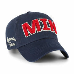 Minnesota Twins '47 Women's Zoey Clean Up Adjustable Hat - Navy Hats