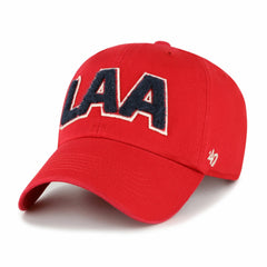 Los Angeles Angels '47 Women's Zoey Clean Up Adjustable Hat - Red Hats