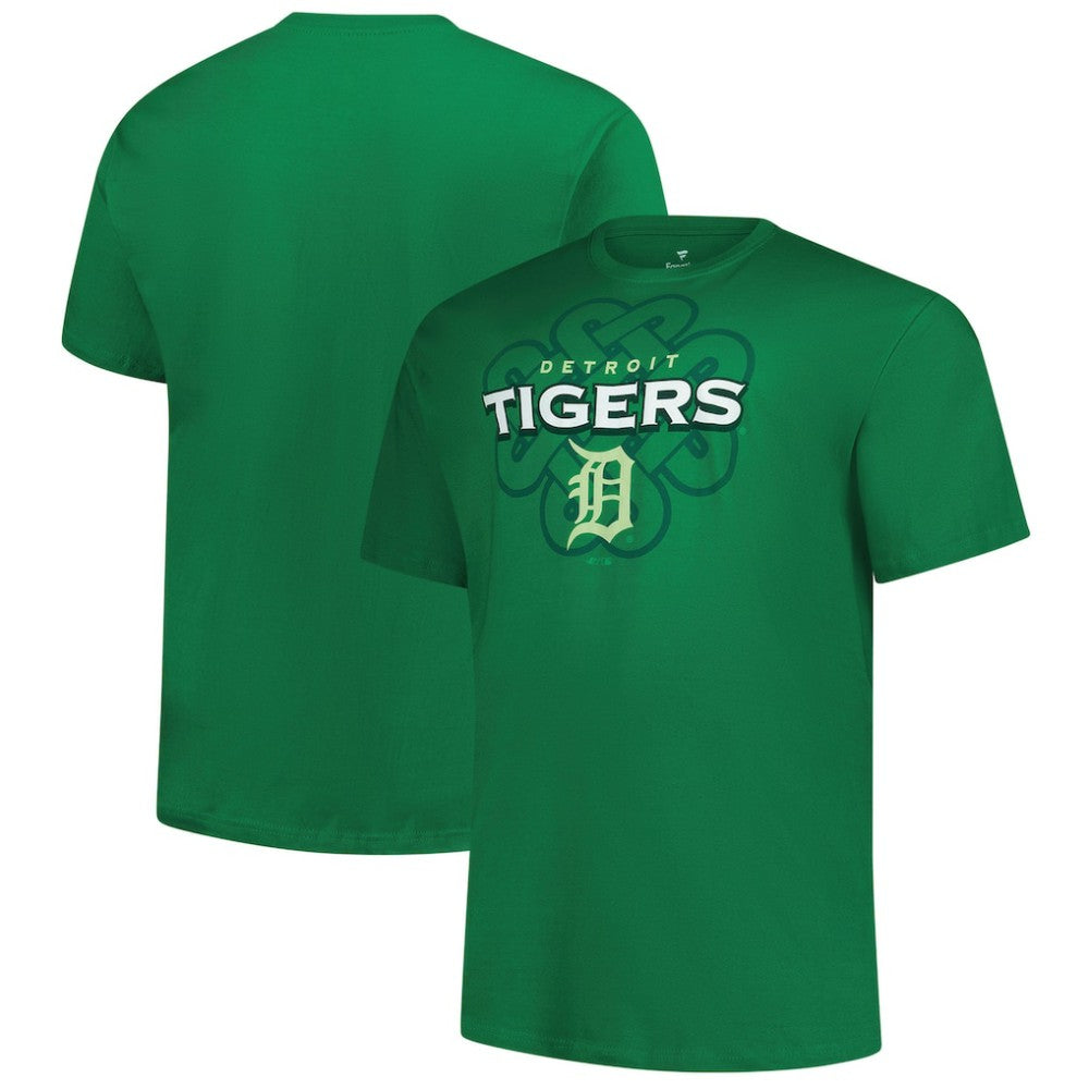 Detroit Tigers Profile Big & Tall Celtic T-Shirt - Kelly Green T-shirts