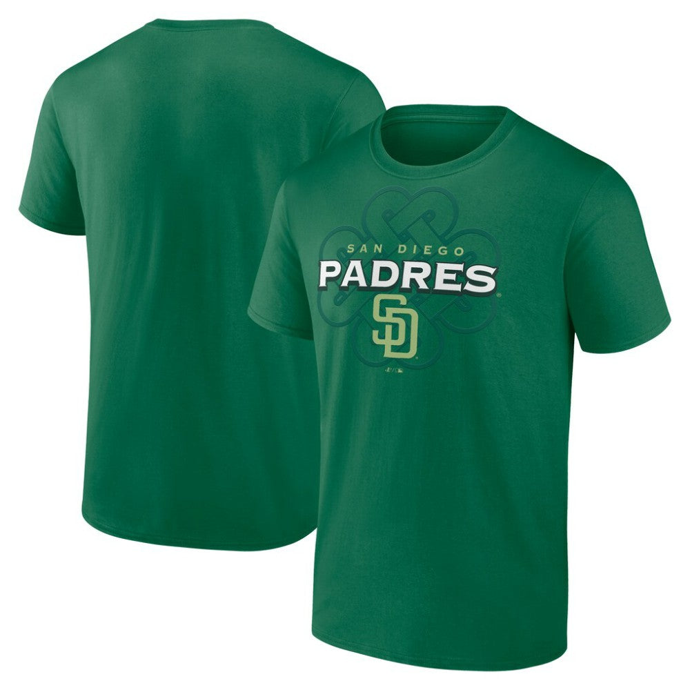 San Diego Padres Fanatics Celtic Luck T-Shirt - Kelly Green T-shirts