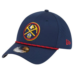 Denver Nuggets Featherweight Poly Rope Flex 39Thirty Hat Navy - New Era