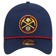 Denver Nuggets Featherweight Poly Rope Flex 39Thirty Hat Navy - New Era