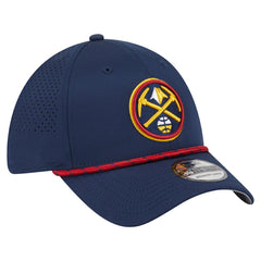 Denver Nuggets Featherweight Poly Rope Flex 39Thirty Hat Navy - New Era