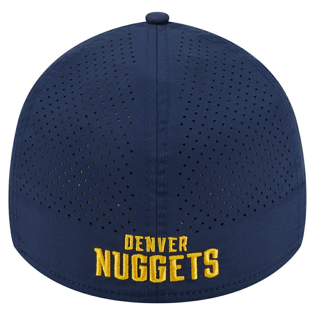 Denver Nuggets Featherweight Poly Rope Flex 39Thirty Hat Navy - New Era
