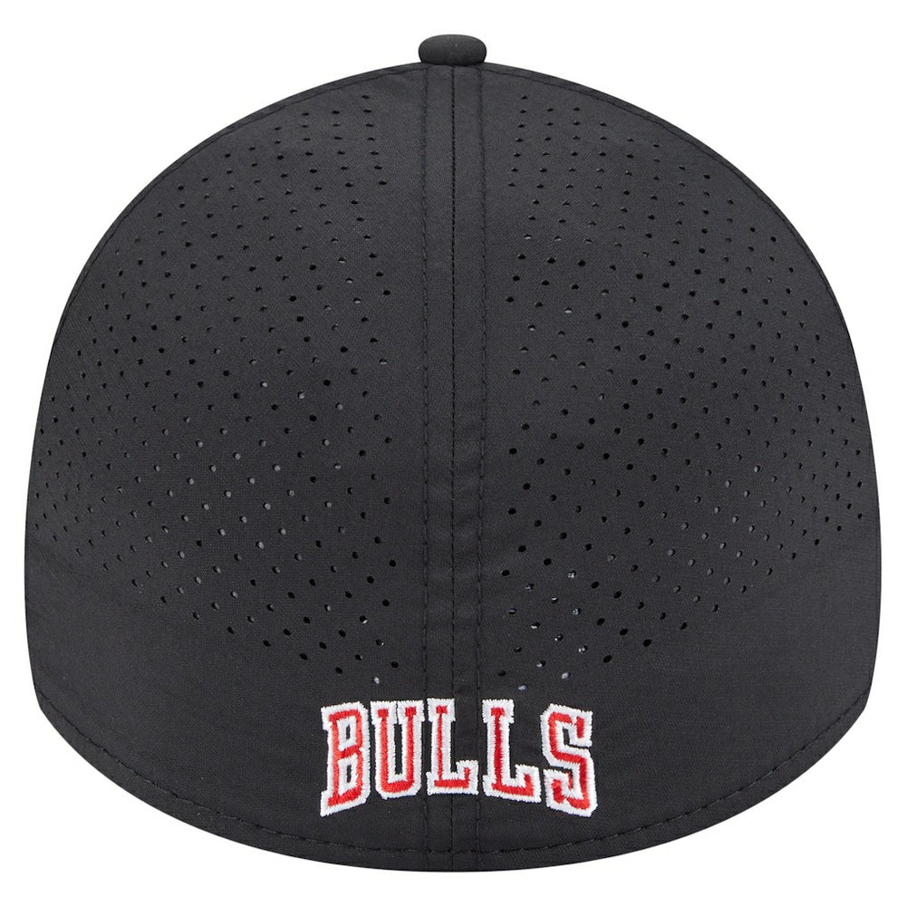 Chicago Bulls Featherweight Poly Rope Flex 39Thirty Hat Black - New Era