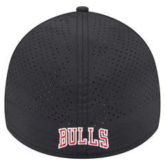 Chicago Bulls Featherweight Poly Rope Flex 39Thirty Hat Black - New Era