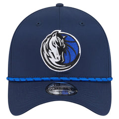 Dallas Mavericks Featherweight Poly Rope Flex 39Thirty Hat Blue - New Era
