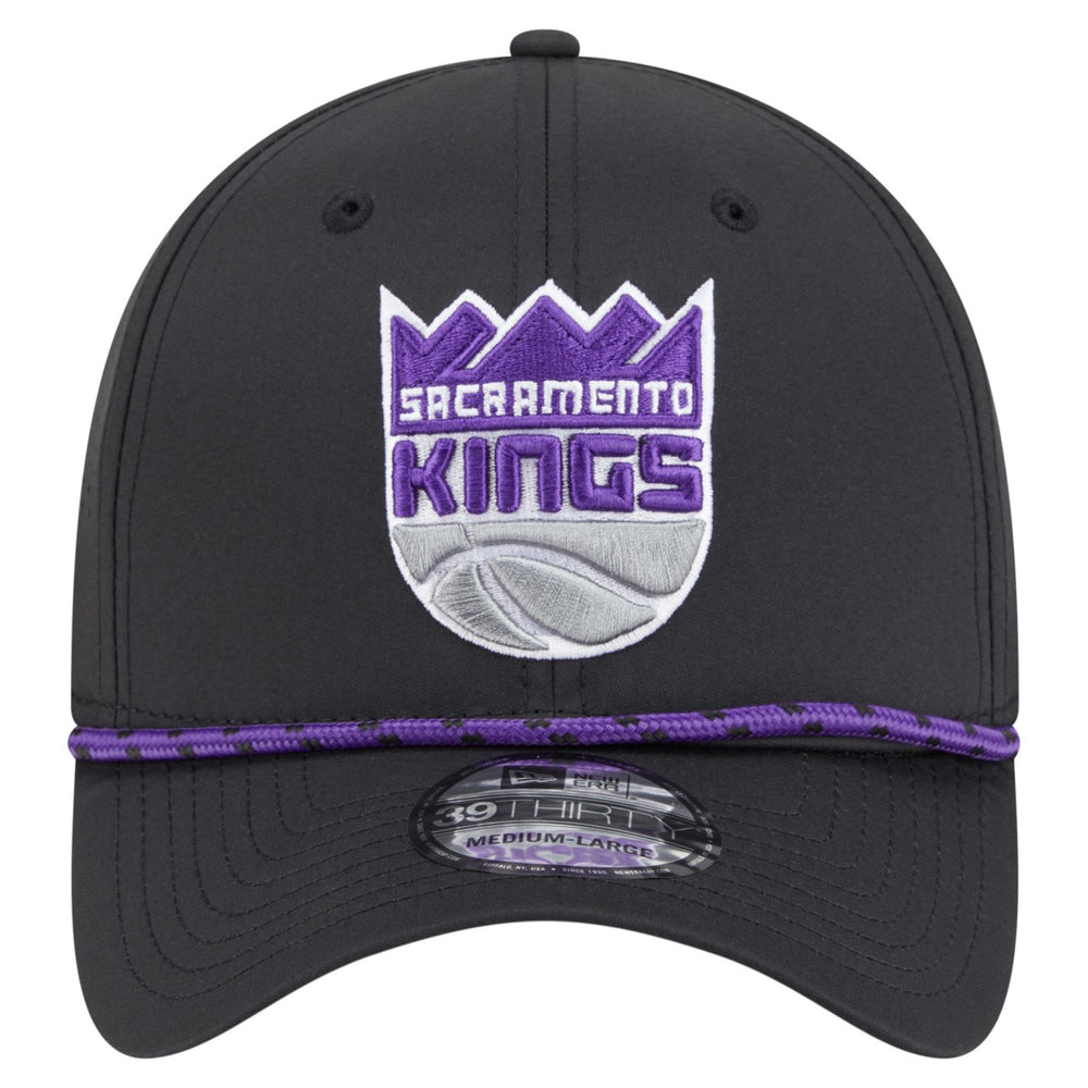 Sacramento Kings Featherweight Poly Rope Flex 39Thirty Hat Black - New Era