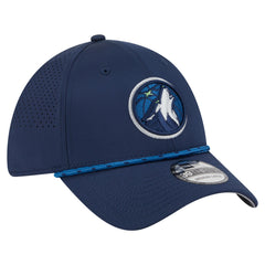 Minnesota Timberwolves Featherweight Poly Rope Flex 39Thirty Hat Navy - New Era outlet