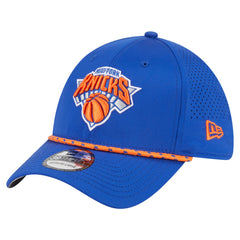 New York Knicks Featherweight Poly Rope Flex 39Thirty Hat Blue - New Era