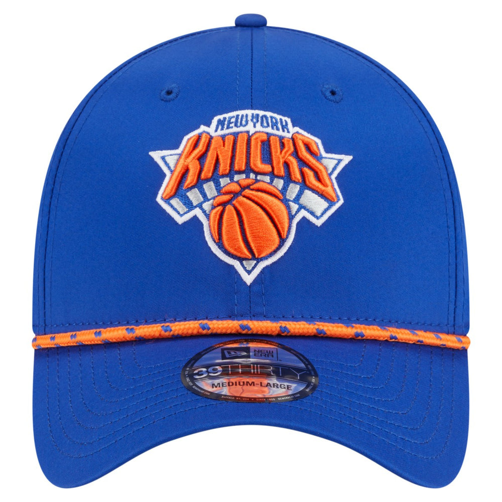 New York Knicks Featherweight Poly Rope Flex 39Thirty Hat Blue - New Era