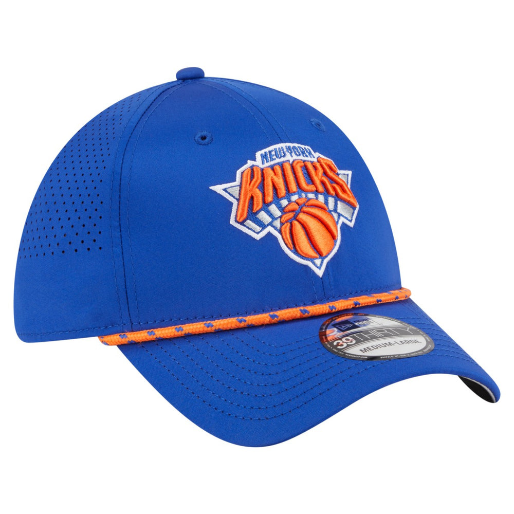 New York Knicks Featherweight Poly Rope Flex 39Thirty Hat Blue - New Era