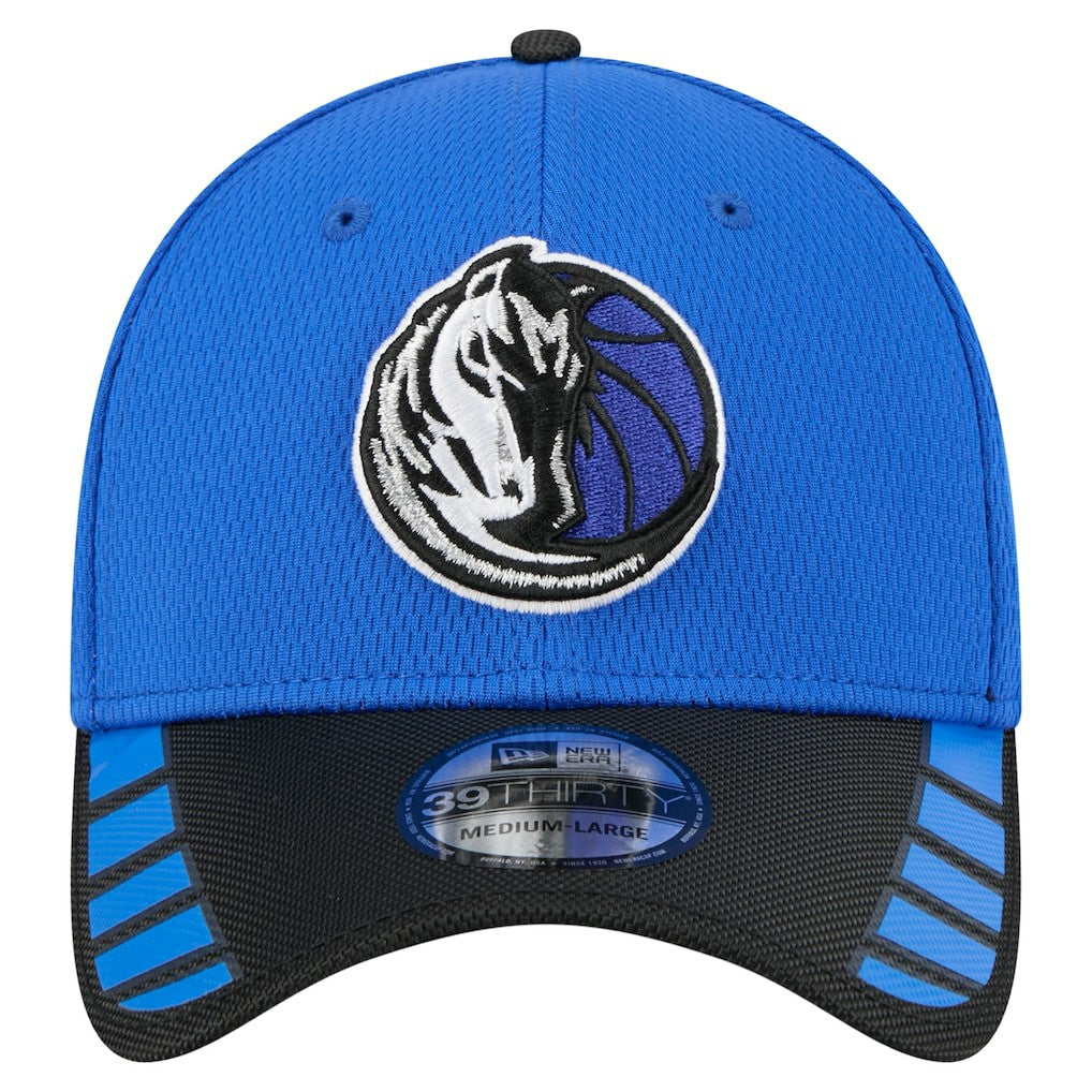 Dallas Mavericks Visor Hit 39THIRTY Flex Hat Blue - New Era