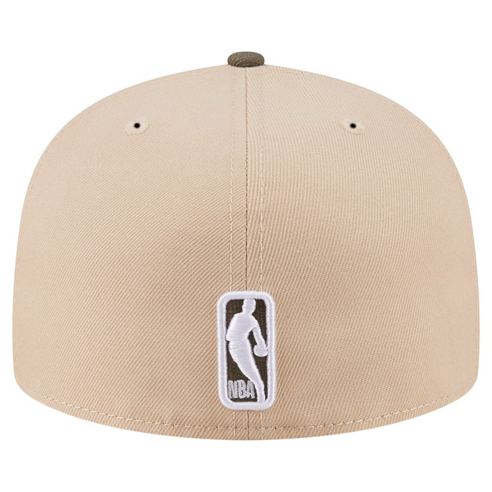 Boston Celtics Color Pack Two-Tone 59FIFTY A-Frame Fitted Hat Tan - New Era